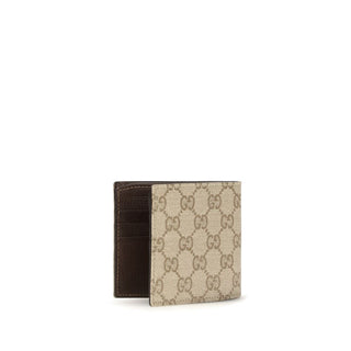 Beige Cotton Wallet