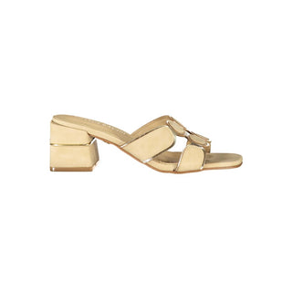 Beige Polyurethane Women's Sandal