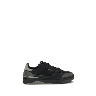 Black Calf Leather Bos Taurus Low Top Sneakers