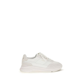 White Calf Leather Bos Taurus Athletic Sneakers