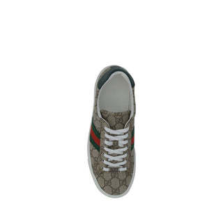 Mehrfarbige Polyethylen-Sneaker mit niedrigem Schaft