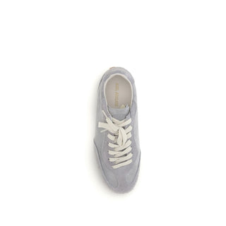 Zapatillas bajas de cuero de becerro gris Bos Taurus
