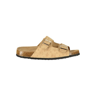 Beige Polyurethane Women's Sandal