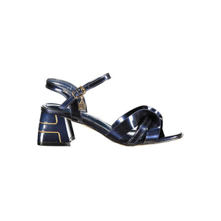 Blue Polyurethane Women's Sandal