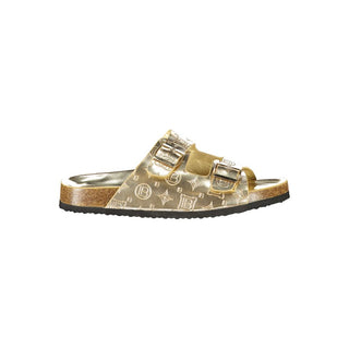 Gold Polyurethane Women's Sandal