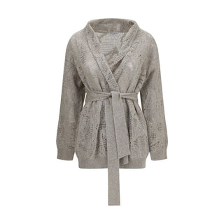 Beige Linen Cardigan
