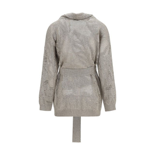 Beige Linen Cardigan