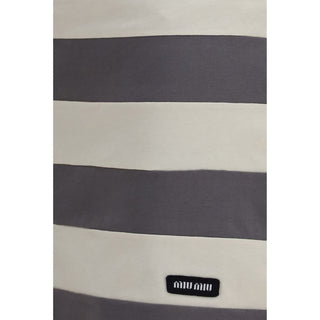 Multicolor Cotton Mini Skirt