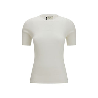 White Cotton Sweatshirt