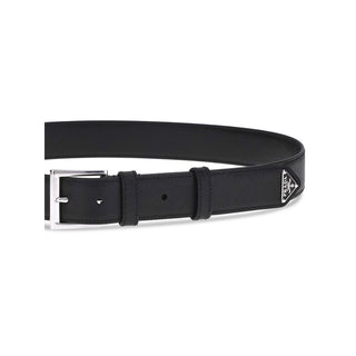 Black Calf Leather Bos Taurus Regular Belt