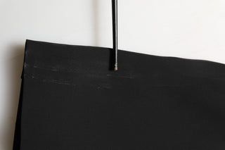 Black Single Breasted One Button Coat Blazer