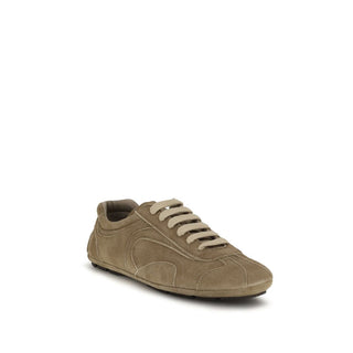 Brown Calf Leather Bos Taurus Athletic Sneakers
