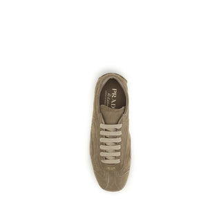 Brown Calf Leather Bos Taurus Athletic Sneakers