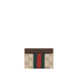 Beige Cotton Wallet