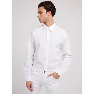 White Cotton Dress Shirt