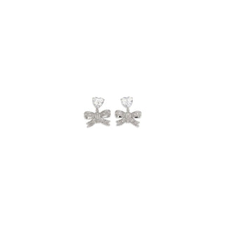 Silver Brass Earrings