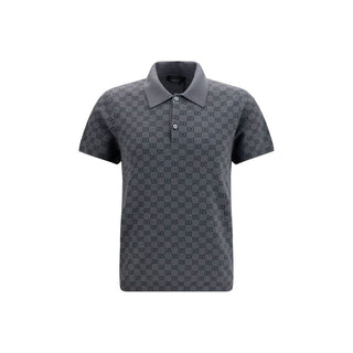 Gray Wool Oves Aries Polo Shirt