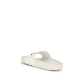 Sandalias blancas de goma
