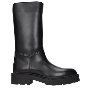 Black Leather Boots