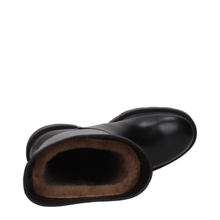 Black Leather Boots