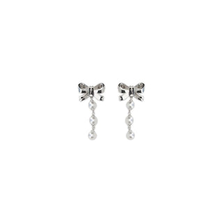 Silver Brass Earrings