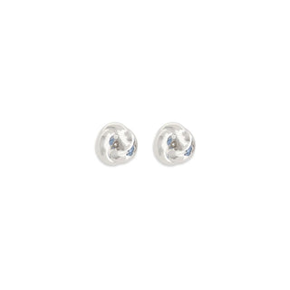 Silver Brass Earrings