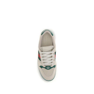 Zapatillas atléticas beige de poliéster