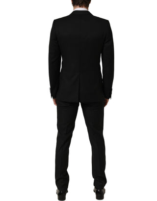 Dark Gray MARTINI Slim Fit Formal 3 Piece Suit