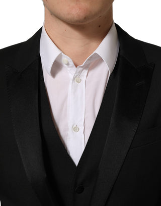 Dark Gray MARTINI Slim Fit Formal 3 Piece Suit