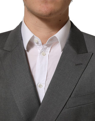 Traje formal de dos piezas MARTINI gris para hombre con corte slim fit
