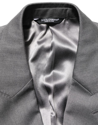 Traje formal de dos piezas MARTINI gris para hombre con corte slim fit