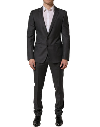 Gray MARTINI Slim Fit Formal 2Piece Men Suit