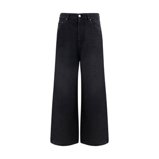 Black Cotton Jeans Denim