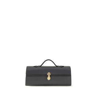 Gray Calf Leather Bos Taurus Handbag