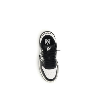Black Calf Leather Bos Taurus Low Top Sneakers