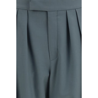 Bicolor Wool Oves Aries Dress Pants