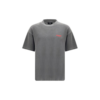 Gray Cotton T-Shirt