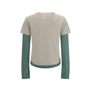 Beige Cotton Sweatshirt