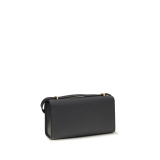 Gray Calf Leather Bos Taurus Shoulder Bag