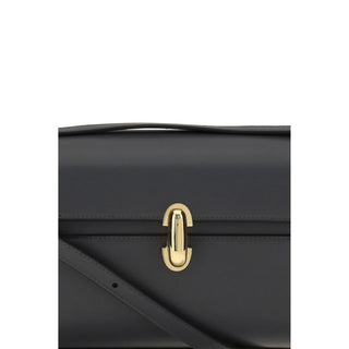 Gray Calf Leather Bos Taurus Shoulder Bag