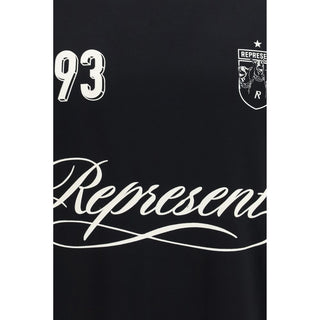 Camiseta negra de poliéster