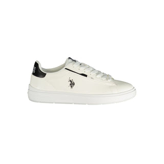 Bianco Polyurethane Mens Sneaker