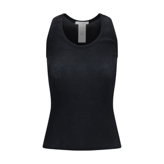 Black Cotton Tank Tops