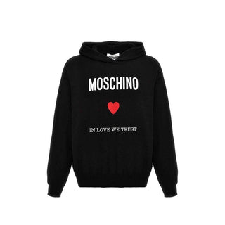 Black Cotton Sweatshirt