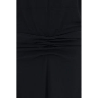 Vestido casual de viscosa negro