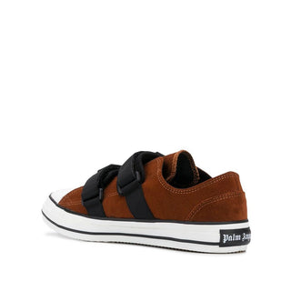 Brown Calfskin Low Top Sneakers