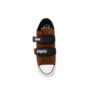 Brown Calfskin Low Top Sneakers