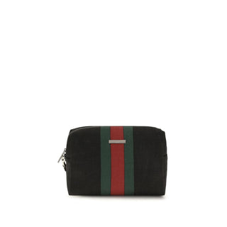 Bolso de mano de algodón negro