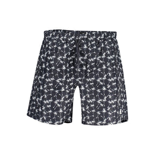 Blu Poliammide Men's Swim Shorts