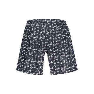 Blu Poliammide Men's Swim Shorts